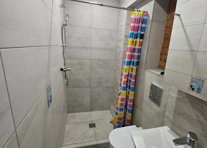 Kauno Apartamentai King Size Bed קובנה